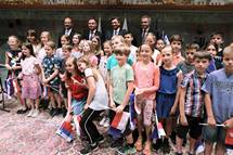 5. 6. 2019, Ljubljana – Predsednik Pahor in predsednik Duda otvorila razstavo v spomin 180. obletnice smrti Emila Korytka (STA)